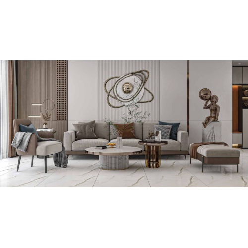 Calacatta Africa - سرامیک کلکته آفریقا پولیش مدل کارشده 80x80 - سرامیک راک