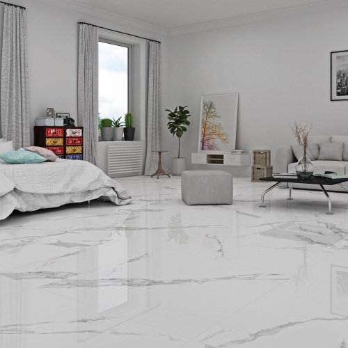کلکته Calacatta A1 - سرامیک کلکته A1 کریستال پولیش 100x100 - کاشی ایفا سرام EEFA CERAM