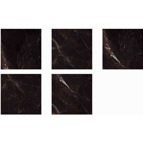 2705 Canilo Black - سرامیک کانیلو  مشکی پولیش 100x100 - کاشی میلان