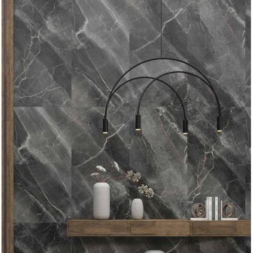 کنیون Canyon - سرامیک کنیون مشکی پولیش مدل کارشده 60x120 - کاشی الوند