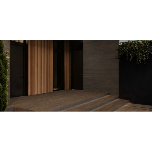  3668 Amber Ebony - سرامیک آمبر آبنوسی مات 40x160 - کاشی میلان