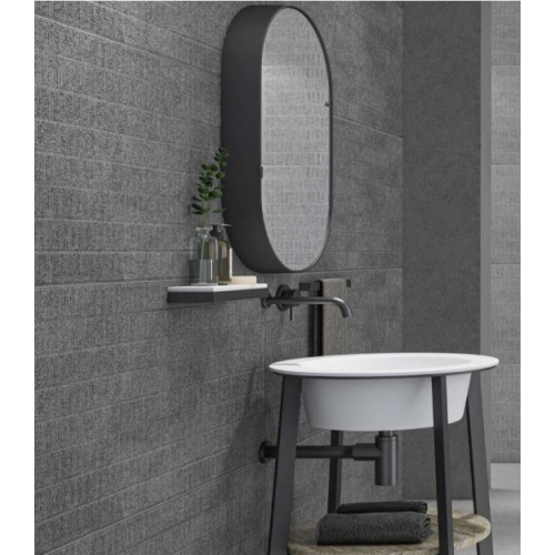 کازابلانکا Casablanca - سرامیک کازابلانکا طوسی تیره دکور مات مدل کارشده 60x120 - کاشی سرام نگار Ceram Negar