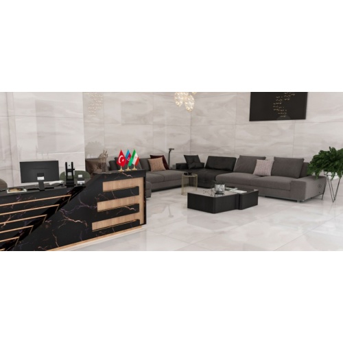  9109 Caspian Cream - سرامیک کاسپین کرم پولیش مدل کارشده 75x150 - کاشی میلان