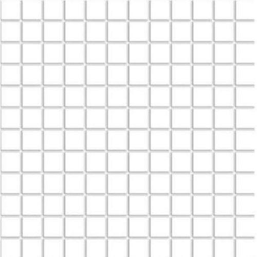 CG WH - سرامیک استخری سفید 2.5x2.5 - سرامیک سرام آرا