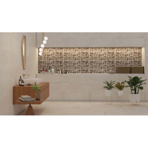 کانورس Convers Relief Art Beige - سرامیک کانورس ریلایف آرت بژ 30x90 - کرابن تبریز