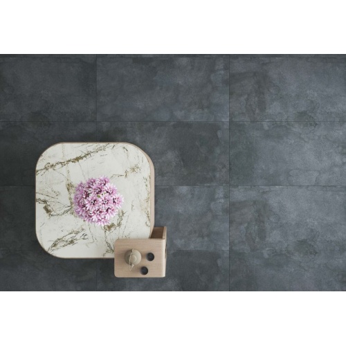 کلیولند Cleveland - سرامیک کلیولند طوسی تیره سمی پولیش 80x160 - سرامیک ریوان Rivan