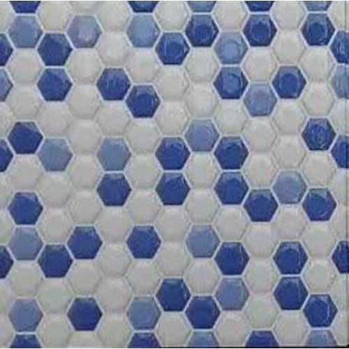 دریا Daria - سرامیک دریا آبی تیره 302 براق 30x30 - کاشی مجتمع میبد
