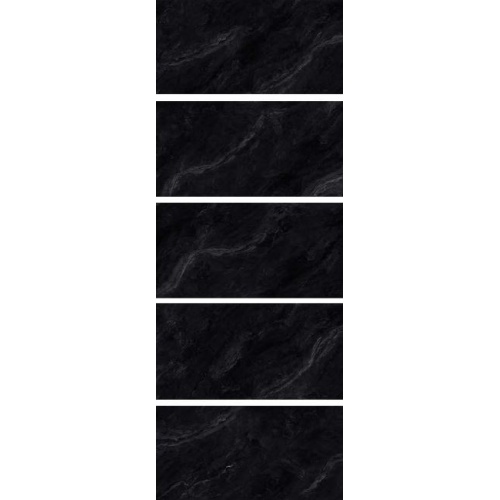 Decima Black - سرامیک دسیما مشکی پولیش مدل کارشده 80x160 - سرامیک بسلی Besli