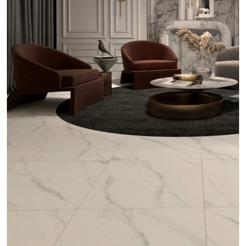 دیاموند Diamond - سرامیک دیاموند سفید مات مدل کارشده 60x60 - کاشی سرام نگار Ceram Negar