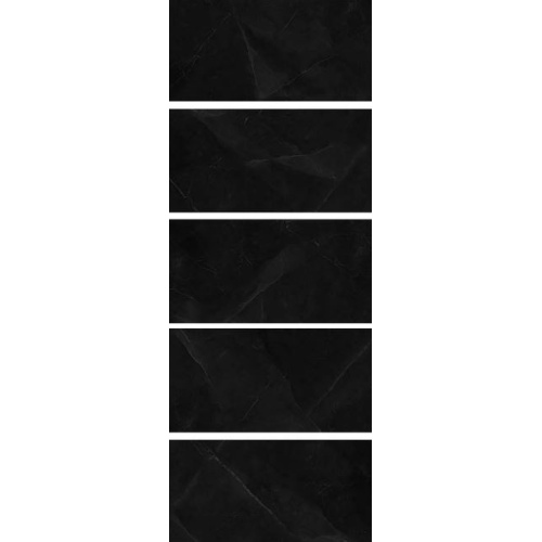 Ebony Black - سرامیک ابونی مشکی پولیش مدل کارشده 80x160 - سرامیک بسلی Besli