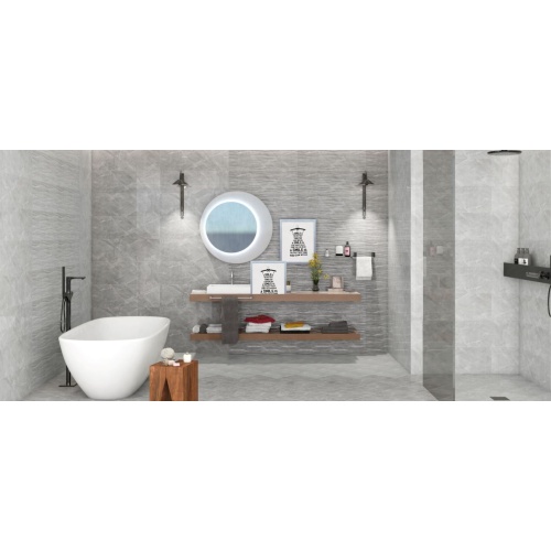 الون Elven - سرامیک الون طوسی تیره براق 30x90 - کاشی فخار