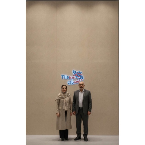 FB-001 - سرامیک اسلب FB001 بژ 120x280 3D Fit Matt - مگاکر Megaker