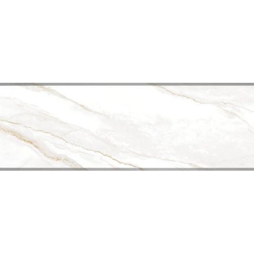  6157  Geraldine Gold Conic - سرامیک گرالدین طلایی کونیک پولیش مدل کارشده 41x120 - کاشی میلان