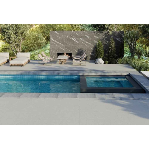 گراویتی Gravity - سرامیک گراویتی طوسی مدل کار شده 60x120 - کاشی مرجان