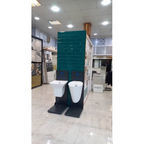 نئوکلاسیک Neo Classic- سرامیک نئو کلاسیک سبز آبی رستیک 10x30 - کاشی آرژنا