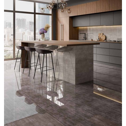 الگانت Elegante - سرامیک الگانت طوسی مدل کار شده 60120 - کاشی مرجان