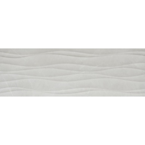 کالوس Kalos - سرامیک کالوس طوسی روشن براق مدل کارشده 30x90 - کاشی فخار