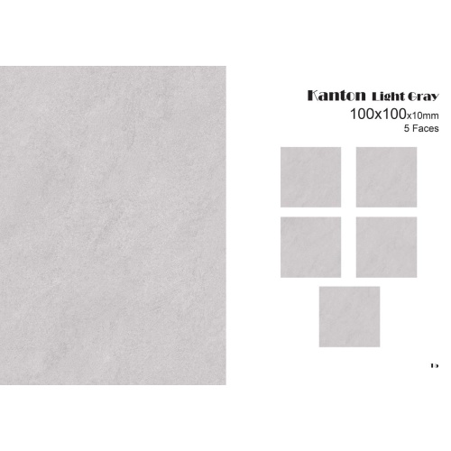 کانتون Canton - سرامیک کانتون طوسی روشن مات 100x100 - کاشی آندیا گرس ANDIA GRES
