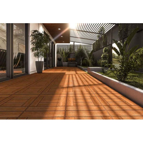 سرامیک کارمن قهوه ای روشن مات مدل کار شده 45x45 - سرامیتو