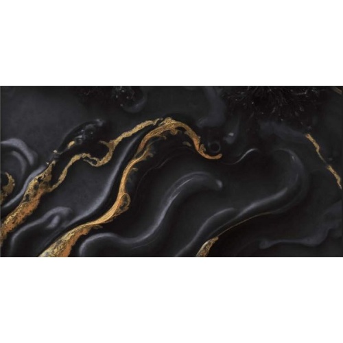 Koren Black - سرامیک کورن مشکی پولیش 60x120 - سرامیک بسلی Besli