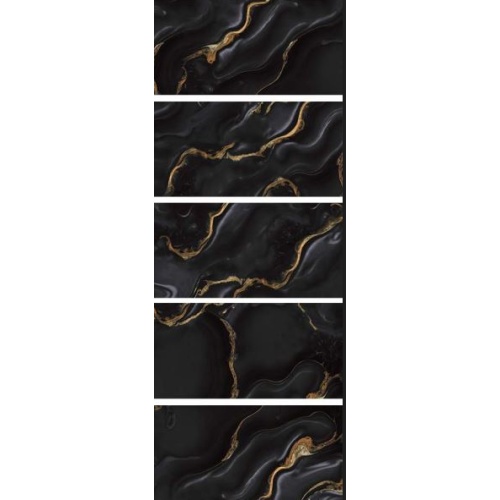 Koren Black - سرامیک کورن مشکی پولیش 60x120 - سرامیک بسلی Besli
