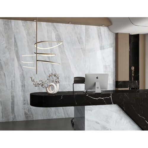 سرامیک اسلب لوانته طوسی روشن مدل کار شده 120x280 - اسپینا اسلب Spina Slab