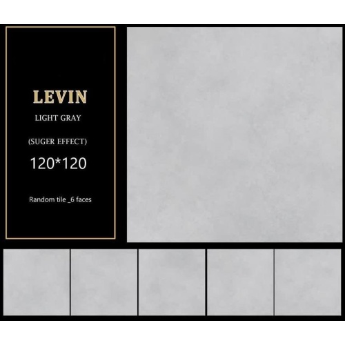 لوین Levin - سرامیک اسلب لوین مدیوم شوگر مات 120x120- کاشی هرمس سرام نوین