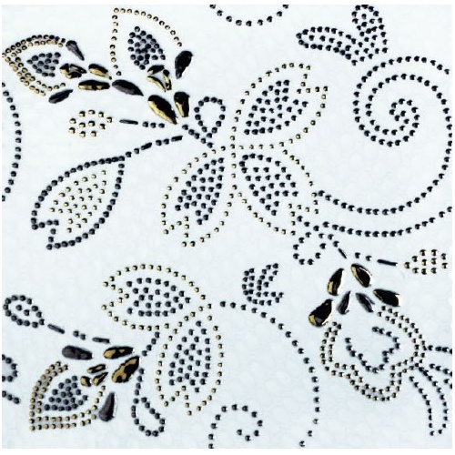 گل کاشی کریستال سفید - سرامیک البرز     ALBORZ CERAMIC