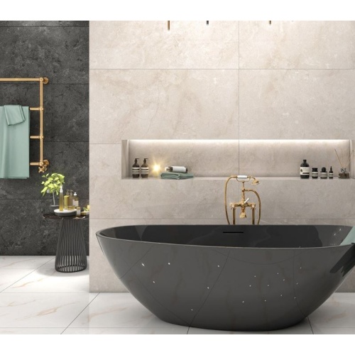 لوکارنو Locarno - سرامیک لوکارنو کرم روشن نانو پولیش مدل کارشده60x120 - اسلب آبادیس