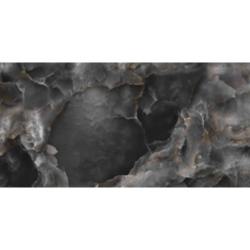 Loman Black - سرامیک لومان مشکی پولیش مدل کارشده 80x160 - سرامیک بسلی Besli