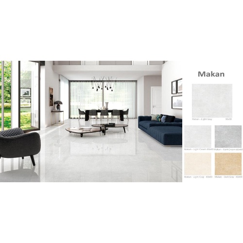 ماکان Makan - سرامیک ماکان طوسی روشن 90x90 - سینا کاشی SINA TILE