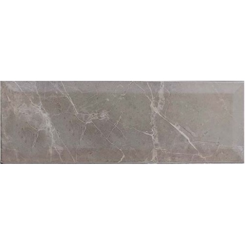 ماربل Marbel - سرامیک ماربل طوسی روشن براق 10x30 - کاشی آرژنا