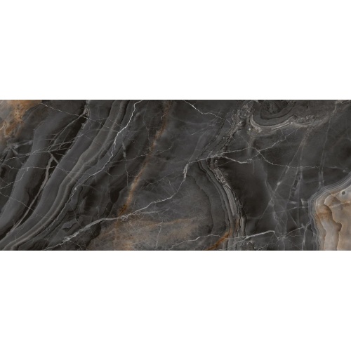 MB-001 - سرامیک اسلب MB001 مشکی پولیش 120x280 - مگاکر Megaker