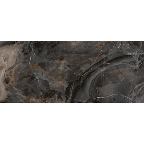 MB-001 - سرامیک اسلب MB001 مشکی پولیش 120x280 - مگاکر Megaker