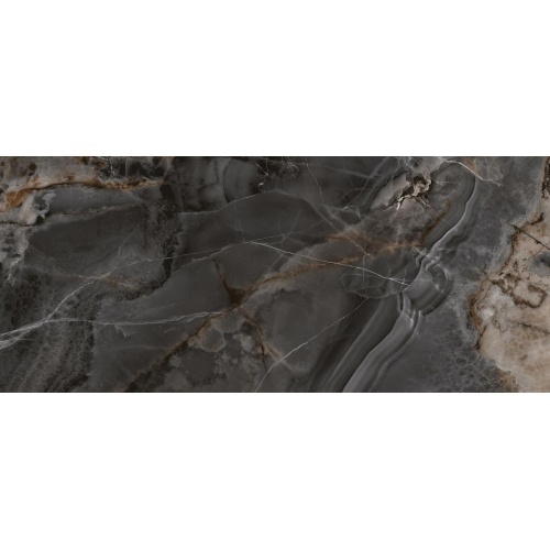 MB-001 - سرامیک اسلب MB001 مشکی پولیش 120x280 - مگاکر Megaker