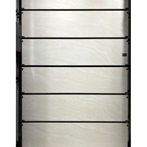  7021 Ramos Light Cream - سرامیک راموس کرم روشن مات مدل کارشده 40x160 - کاشی میلان