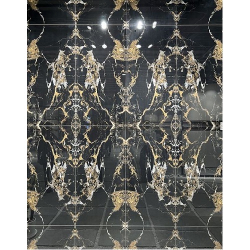 5312 astora black 4mach B - سرامیک آستورا مشکی فورمچ پولیش 60x120 - کاشی میلان
