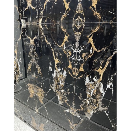 5312 astora black 4mach B - سرامیک آستورا مشکی فورمچ پولیش 60x120 - کاشی میلان