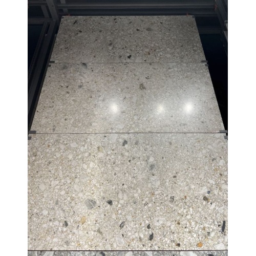 سند استون Sand Stone - سرامیک سند استون طوسی روشن پولیش 60x120 - کاشی میلان
