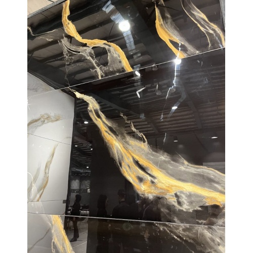 2120 Casper Black - سرامیک کاسپر مشکی پولیش 80x160 - کاشی میلان
