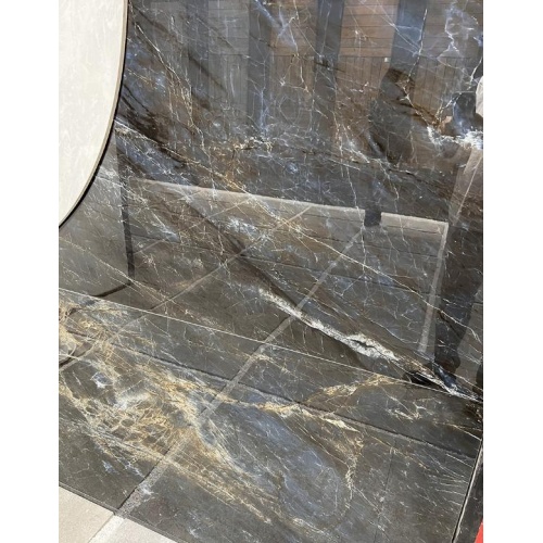 6543 Salvador Dark Blue - سرامیک سالوادور آبی تیره پولیش مدل کارشده 80x160 - کاشی میلان