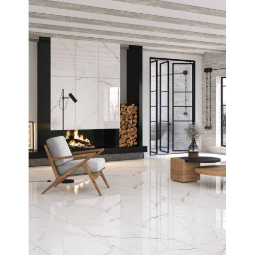 Staturio Venato White Polished - سرامیک استاتوریو وناتو وایت مدل کار شده - سرامیک راک اصفهان 