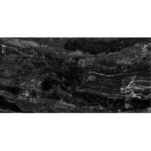 Moro Black PF1004 - سرامیک مورو بلک مدل کار شده 80x160 - اسلب میکل آنجلو