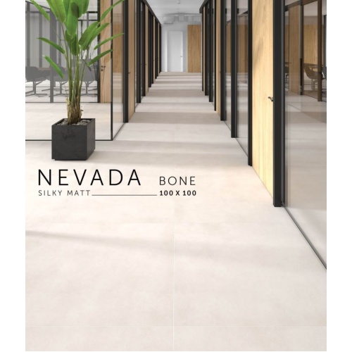 نوادا Nevada - سرامیک نوادا استخوانی مات 100x100 - کاشی سرام نگار Ceram Negar
