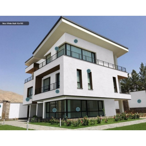  3211 Nice White - سرامیک نیکو سفید مات 45x180 - کاشی میلان