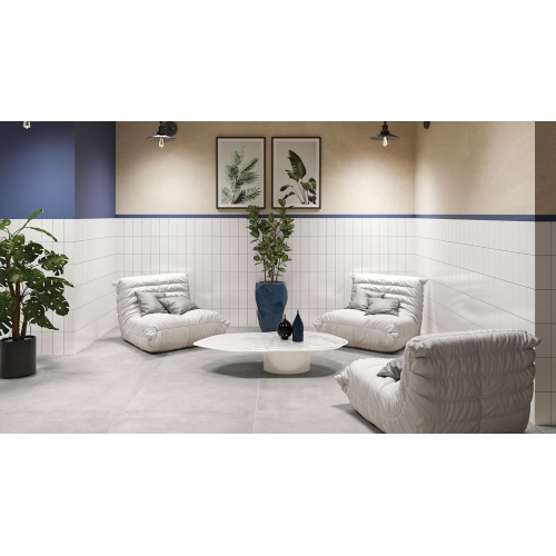 Palette White 1221 - سرامیک پالت سفید 11.5x24 - کاشی مرجان Marjan Tile