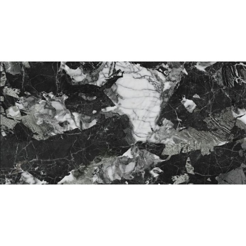 پاتاگونیا Patagonia - سرامیک اسلب پاتاگونیا مشکی پولیش 120x240- اسلب کلکسیون Slab Collection