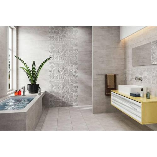 تاچ Tuch - گل سرامیک تاچ طوسی مدل کارشده - کاشی پرسپولیس persepolis TILE