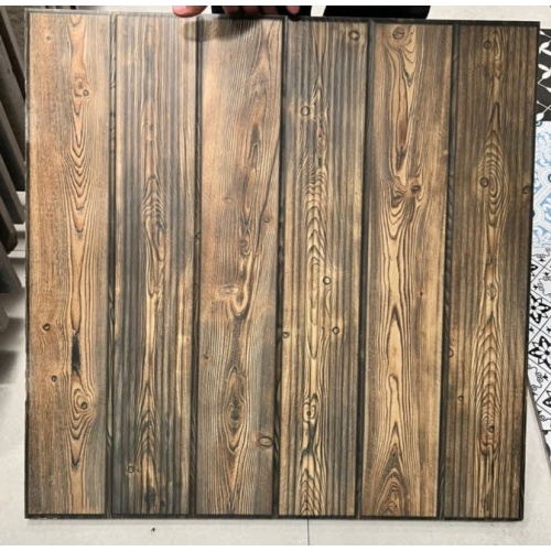 9463 Timber Walnut - سرامیک تیمبر والنات مات مدل کارشده 60x60 - کاشی میلان