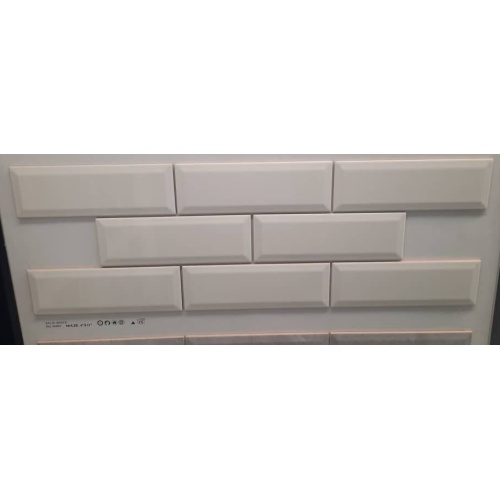 سالید Salid - سرامیک سالید سفید براق 10x30 - کاشی فخار